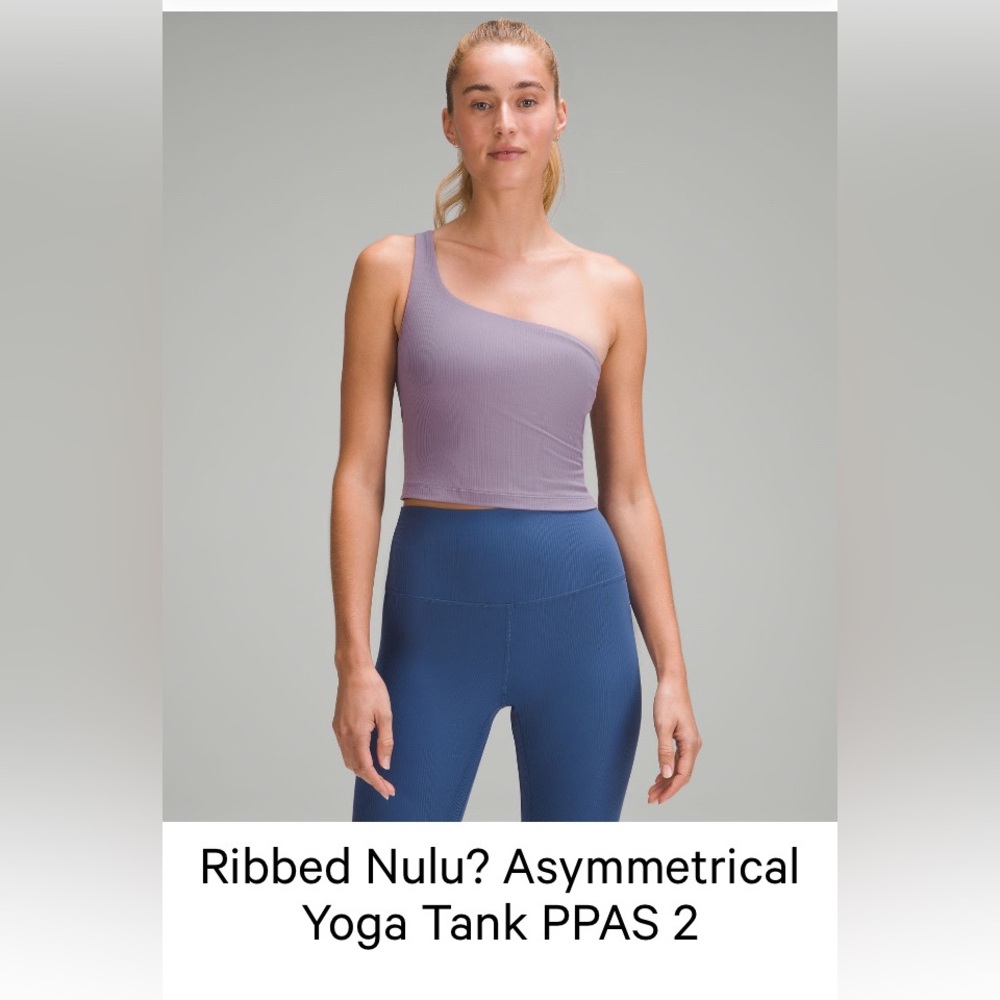 Lululemon Asymmetrical Yoga Top